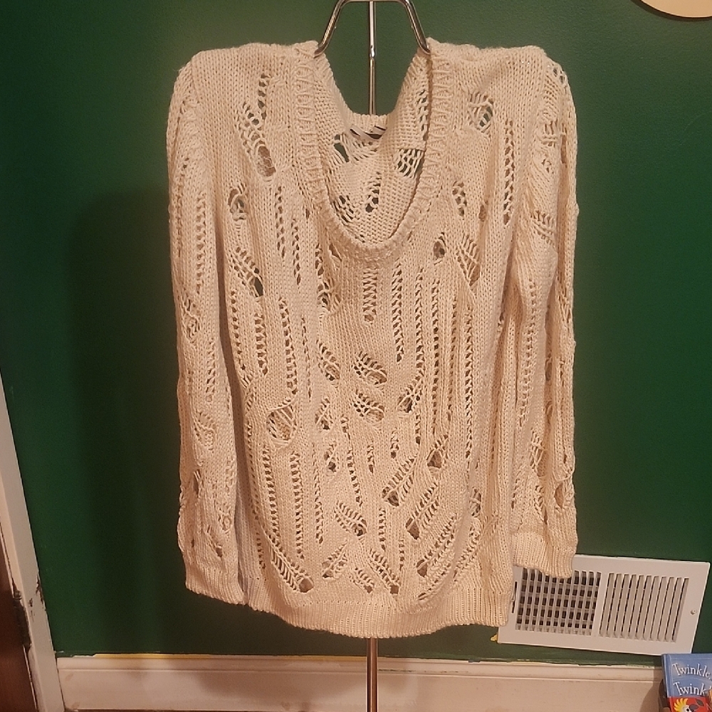 IRO Cream Cowl Neck Sweater - 100% Baby Alpaca